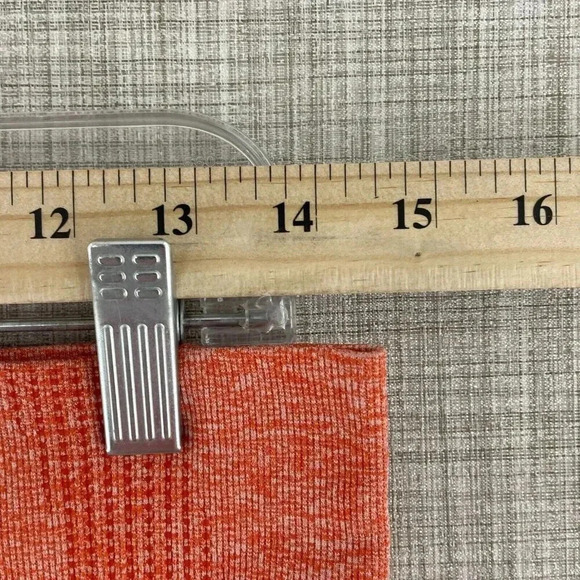 Gymshark leggings Pants Womens L orange *stain* 3755 - Picture 4 of 9